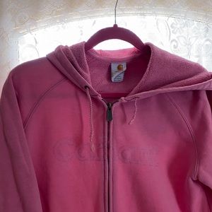 Carhartt pink zip up L